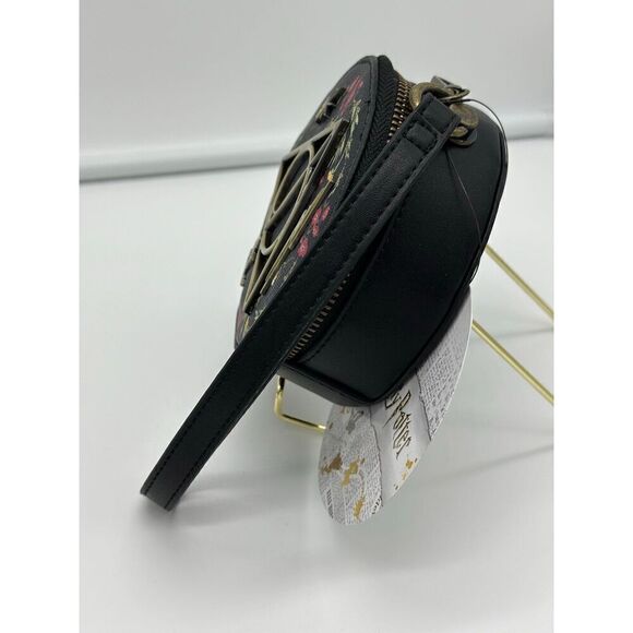 Harry Potter Deathly Hallows Floral Coin Purse - Picture 4 of 4